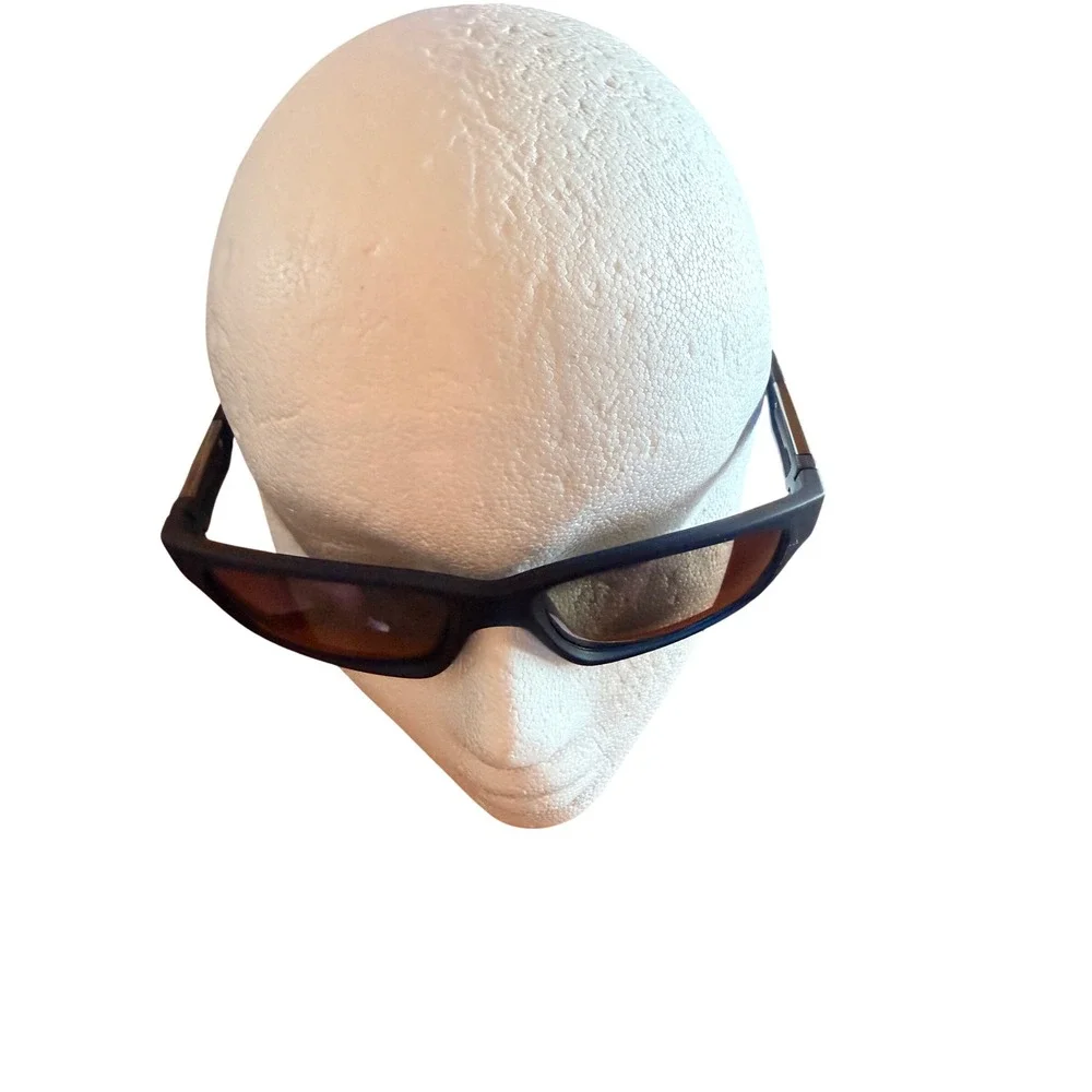m.Rapt RS24 MDBLU Polarized Sunglasses Matte Black Blue Sport 57-19-140